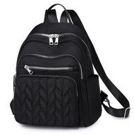 UNLIMIT.ID - Ransel Jotta | Tas Ransel Wanita Waterproof Bahan Nylon Warna Hitam Khaki Model Terbaru