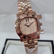 Aigner Massa Due Rosegold Original Jam Tangan Wanita