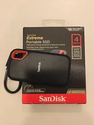 SanDisk 4TB Extreme E61 V2 黑色 USB 3.2 Gen 2 Portable SSD SDSSDE61-4T00-G25