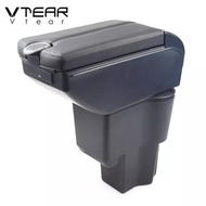 Vtear For Daihatsu Sirion Armrest Interior Center Console Storage Box Arm Rest Car-Styling Decoratio