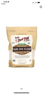 Bob’s Red Mill Dark  Rye Flour 有機黑麥