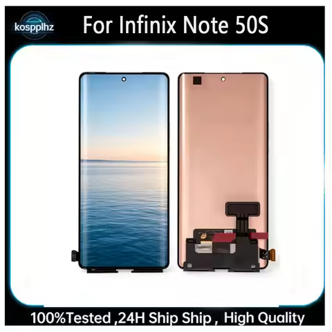 Oled For Infinix Note 50s LCD X6870 Display Touch Screen Assembly For Infinix Note 50s 5G X6870 Repl
