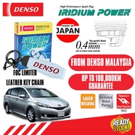 🎌100% Original Japan🎌DENSO Iridium Power Spark Plug #IXUH22I Toyota Wish ZGE20 2009 Made In Japan