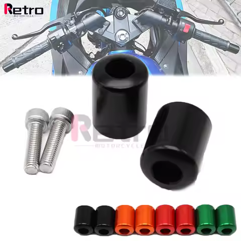 Handlebar Grip Bar Ends Slider For KAWASAKI Z125 /Pro Z250 Z300 Z400 Z650 Z750 Z900RS Motorcycle Acc