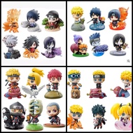 Figure Petite Naruto Set Figure Naruto Figure Madara Figure Sasuke Figure Itachi Kakashi New 6-8cm
