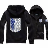 Anime Jacket AOT Attack On Titan Sweater Hoodie Attack On Titan Jacket SNK