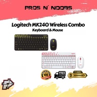 Logitech Wireless Combo MK240 Radio Transfer, PC / Mac, Keyboard