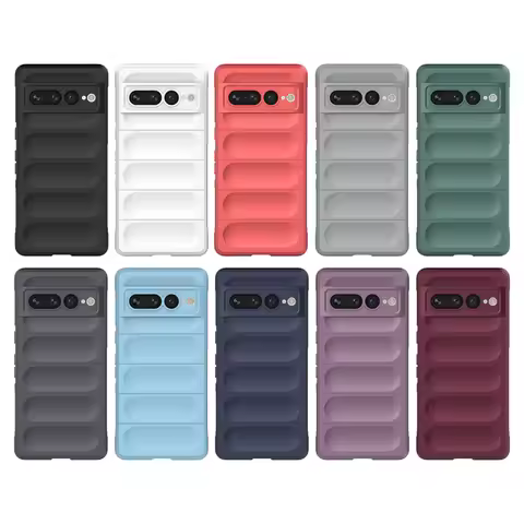 Multicolor Case For Google Pixel 7 Pro Case Pixel 7 Pro Cover Funda Soft TPU Skin Friendly Protectiv