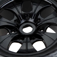 2Pcs RC 1/8 Truck Car Wheel Rim and Tire 810011 for Traxxas HSP Tamiya HPI Kyosho RC Car (Standard)