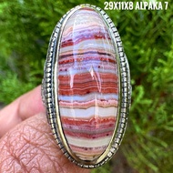Agate Ring Coralnatural Agate Stone