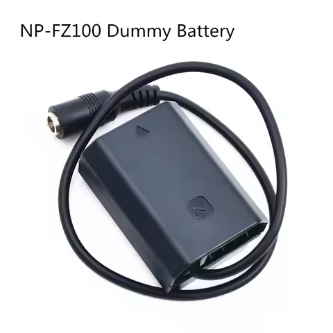 FZ100 Fully Decoded DC Coupler NP-FZ100 Dummy Battery for Sony Alpha A9 A7RM3 A7RIII A7M3 ILCE-9,ILM