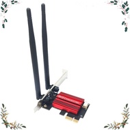 7265AC WiFi5 Card+8DB Antenna 1200M Dual Band 2.4G/5G BT4.2 PCI-E Wireless WIFI Adapter for Win7 Win