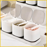 Spices Boxes for Kitchen Condiments Spices Pots Container Multi Spices Container Seasoning Rack Stor