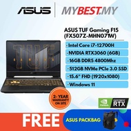 Asus TUF Gaming F15 FX507Z-MHN071W 15.6" FHD 144Hz Gaming Laptop Mecha Gray ( I7-12700H, 8GB, 512GB SSD, RTX 3060 6GB, W11 )