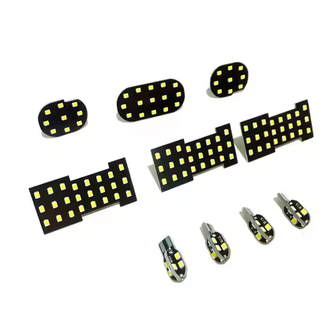 July King LED Car Interior Reading Lights Case For Nissan Serena C26 2011-2016, 6000K 2835SMD, Indoo