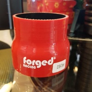 76mm to 89mm 76 > 89mm 3">3.5" Forged Racing Silicone Red Reducer Hose