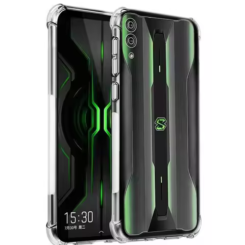Heavy Duty Shockproof Armor Soft TPU Case Cover for Xiaomi Black Shark Gaming Phone Black Shark 2 He