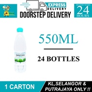 SPRITZER MINERAL WATER - 550ML X 24 BOTTLES (24 BOTTLES)