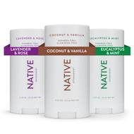 Native Deodorant | Natural Deodorant for Women and Men, Aluminum Free with Baking Soda, Probiotics, 