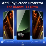 Anti Spy Hydrogel Film For Xiaomi 13 Ultra Soft Privacy Screen Protector Film for Xiaomi 13 Lite Mi13 13 Pro 13Ultra 12 11 10 Not Glass