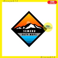 [7 Pcs Central Java Package] 7 Pcs Central Java Mountain Stickers | Random Waterproof/ Glossy Vinyl/