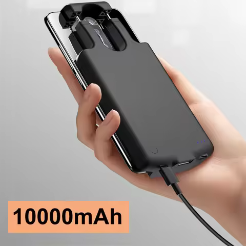 Universal Battery Charger Case For iPhone 13 12 11 Pro Huawei Samsung OPPO Oneplus Google Xiaomi Pow