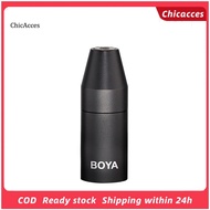 ChicAcces BOYA 3-Pin XLR Male to 35mm Jack TRS Female Audio Microphone Adapter Converter