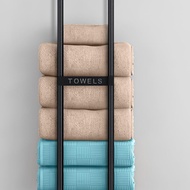 Bathroom Towel Storage Rack Fashion Simple Wall-Mounted Towel Rack Toilet Bedroom Storage Rack A2RU