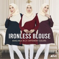 BLOUSE CEY CRAPE IRON LESS BLOUSE| Ironless Blouse Muslimah