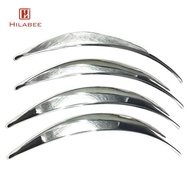 [UsusexaMY] 4x Car Wheel Eyebrow Arch Trims, Replacement, Wheel Eyebrow Protectors for Auto Body Edg