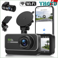 YHGTD Dash Cam for Cars Car Camera Dash Cam 4K WIFI Camera for Car Front and Rear Dash Camera Black Box 24H Parking Mode Recorder JHHNN