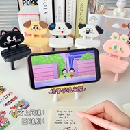 Silicone phone stand - cute cartoon phone holder