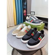 Light Luxury Shoes Men gucci gucci Men's Shoes Men's Casual Sports Shoes Small White Shoes Sneakers
