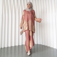 Adiva - Kurung Moden Batik Kain Pario Baju Kurung Kurung Kedah - Busra