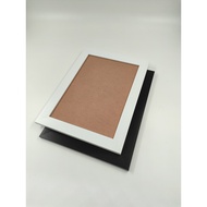 Without Glass Minimalist Fiber Photo Frame A2 Size (60x42 cm) Ready to Use Black and White Frame