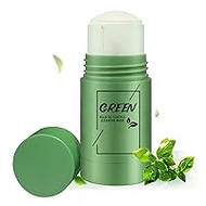 NANQUAN Green Tea Mask Stick, Green Tea, Deep Cleansing Smearing Mask, Moisturising Nourishing Skin, for Blackhead Remover and Skin Care