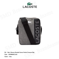 Lacoste กระเป๋าสะพายข้าง รุ่น Men's Neocroc Branded Canvas Vertical Crossover Bag Code: NH3886NZ J63