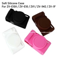 Silicone Armor Skin Case Camera Bag Body Cover Protective Casing For ZV-E10 Mark II ZV-1 ZV-1F ZV-E1