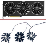 【Clearance sale】 Cooling Fan RX5700 XT For XFX Radeon RX 5700 XT THICC III Ultra RX5700 Graphics Fan