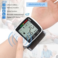 Portable Digital Blood Pressure Monitor Wrist Blood Pressure BP Usb Charging Voice Sphygmomanometer Ck W355