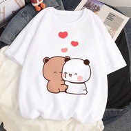 เสื้อยืด พิมพ์ลายมังงะ Bubu Dudu แฟชั่นฤดูร้อน สไตล์ญี่ปุ่น สําหรับผู้หญิง