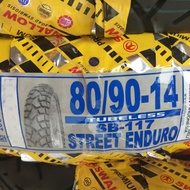 Ban Tubeless Swallow 80/90-14 Ring 14 Street Enduro SB-117 Semi Trail