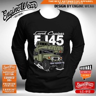 kaos Land cruiser fj45 Tshirt fj45 Baju Offroad toyota land cruiser fj40 hj40 bj40 Hardtop Mobil Jee