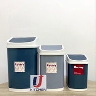 Roomy Mini Dustbin /Plastic Dustbin /Tong Sampah Plastik /Plastik Tong sampah /Mini Tong sampah /4Se