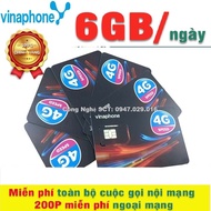 ( Sim Sẵn 1 Tháng Đầu ) Sim 5G Vinaphone Gói Cước D159V / VD149 CÓ 6GB/ngày + miễn phí nghe gọi - P