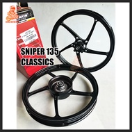 MUTAKIN 515 CNC Mags Sniper 135 Classics /Vega Force Fi / YAMAHA Sight Front Disc Rear Drum 4 Holes