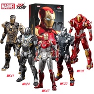 ZD Iron Man Figure Legends Iron Man Mk41 Mk47 Tank MK24 Iron Patriot 2.0 MK35 Red Snapper 1/10 Skala