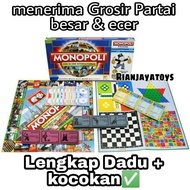 Monopoly 5in1 (Monopoli, Ludo, Snakes and Ladders, Chess, Halma)