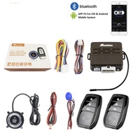Bộ khởi động ô tô đề nổ từ xa start stop Manlubao thông minh bản cao cấp loại tốt khóa cửa tự động đ