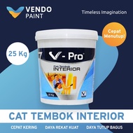Vendopaint Cat Tembok Interior V-Pro 5Kg &amp; 25Kg - setara Paragon